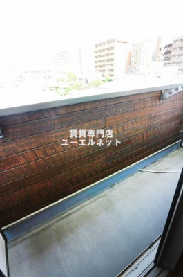 【バルコニー】 | プルメリア江坂 | 風が吹き抜けます