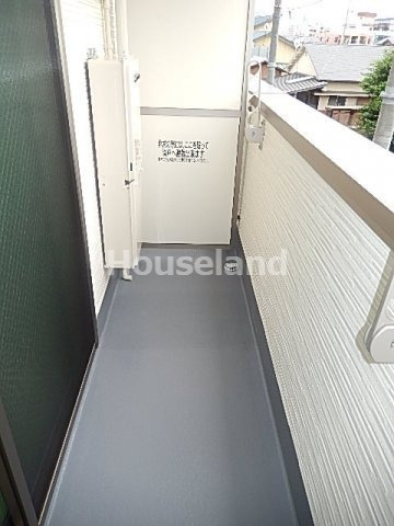 フジパレス黒田Ⅴ番館のバルコニー