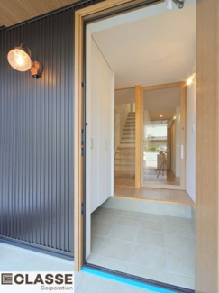 【玄関】 | 宇治市琵琶台2丁目　売土地　中古戸建て