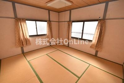 八尾市竹渕５丁目の一戸建ての寝室