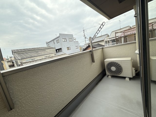 カレントコートⅠのバルコニー