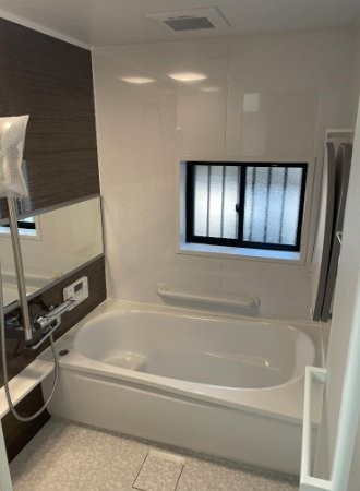 中野3丁目　中古一戸建ての浴室|オートバス
■物件内覧・資金計画相談・住宅ローン相談、リフォーム相談、お問合せ受付中■
※当日・翌日のご内覧、ご相談はお電話でのお問合せがスムーズです！