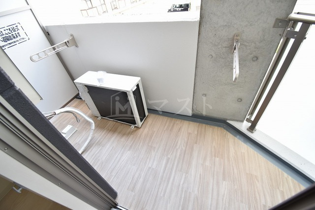 ラ・メゾンヴェール上町のバルコニー