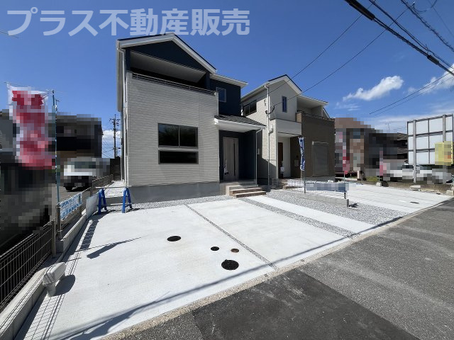 【外観】 | 春日市松ヶ丘3丁目1期　1号棟（全2棟）【仲介手数料無料・0円】 | 現地写真。同じ物件を見るなら、プラス不動産販売にお任せ下さい。