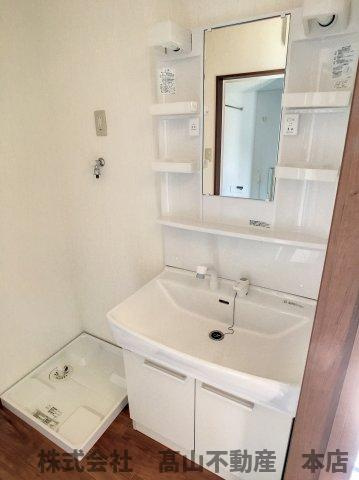 ラフォーレさつき弐番館の洗面所