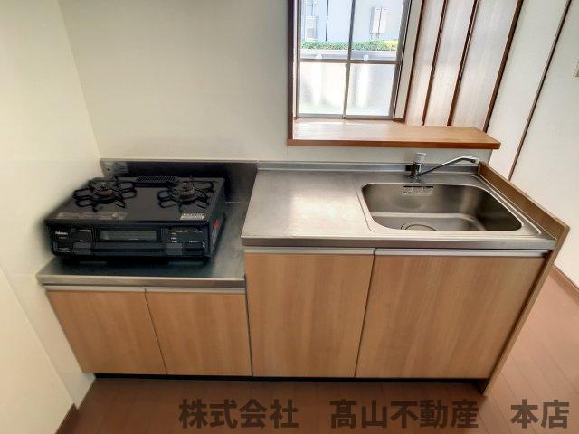 ラフォーレさつき弐番館のキッチン