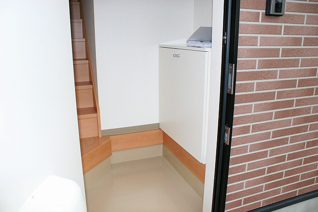 ベルオーブⅡの玄関|シンプルで使いやすい玄関です