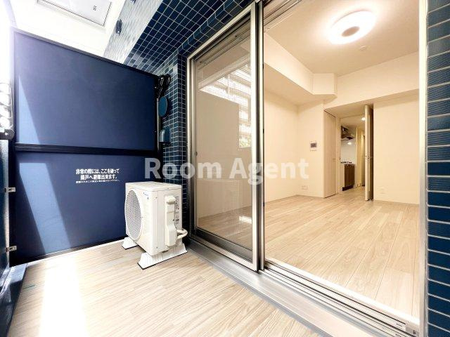 プレサンス上前津エレスタのバルコニー