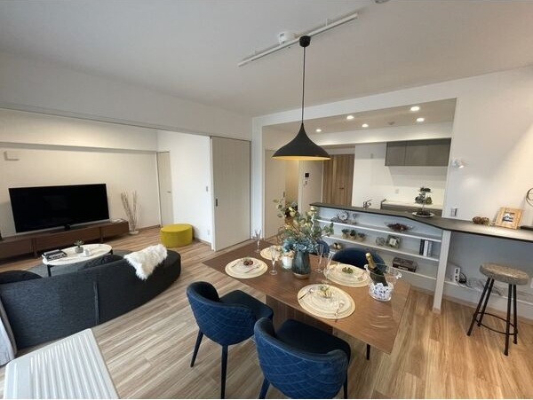 THE residence　M・KANOUの居間・リビング