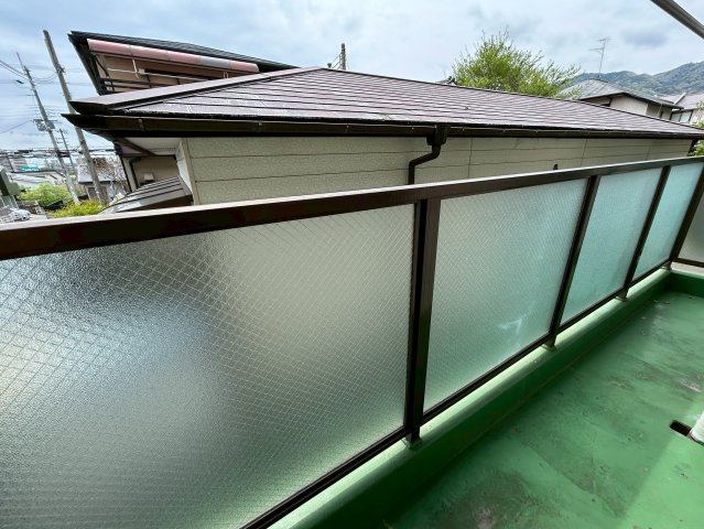 ハイツ７７のバルコニー|バルコニー付きです