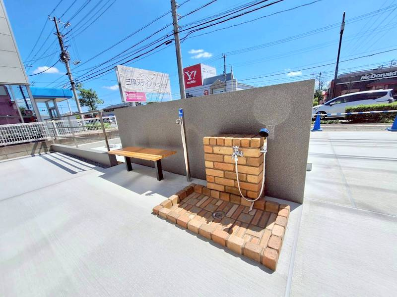 プランドゥボヌールのその他共用部分|★ペット専用足洗い場★