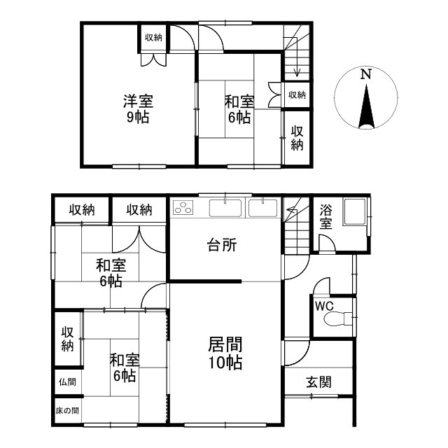 【間取り】の画像