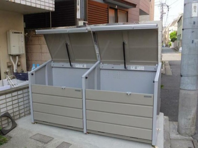 【その他共用部分】 | 池袋本町マンション | 敷地内にごみ置き場があります(^^)/