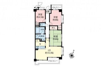 【間取り】 | ダイアパレス新蔵