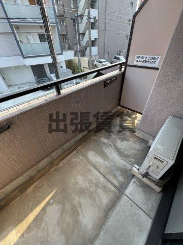 仲介手数料０円！キャッスル若宮のバルコニー