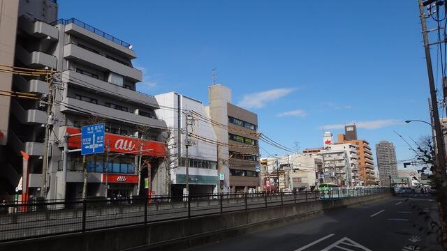 エクセレント和泉の展望|環状七号線　物件から北側の様子 