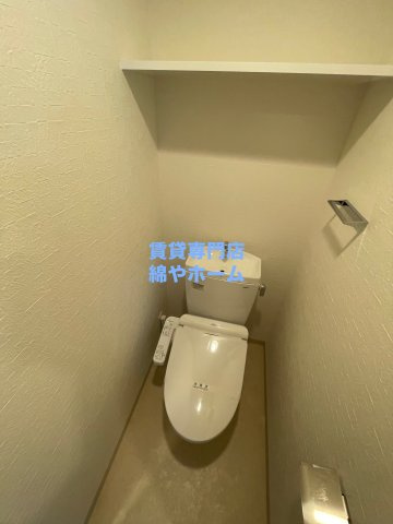 エステムコート難波サウスプレイスVIIリアンのトイレ|落ち着いた色調のトイレです