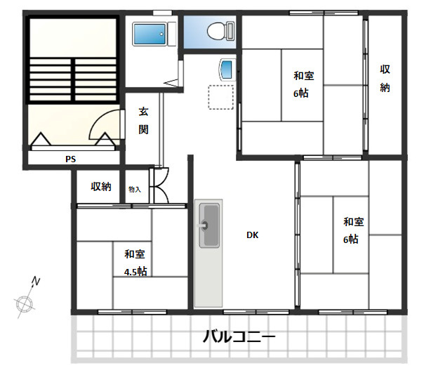 【間取り】 | 金杉台住宅