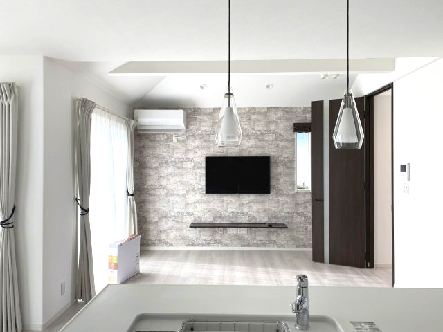 築浅！那須塩原市埼玉　パナソニックホームズ中古平屋建てのその他共用部分|ゆったり過ごせるリビングです