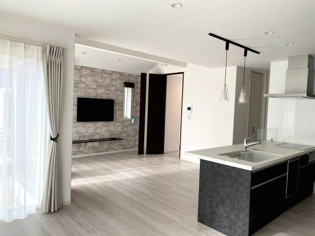 築浅！那須塩原市埼玉　パナソニックホームズ中古平屋建ての居間・リビング