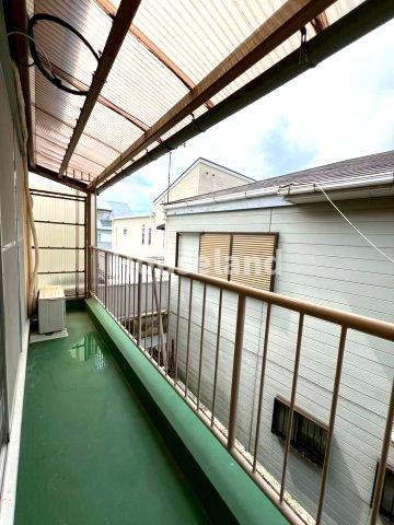 コーポ屋形のバルコニー