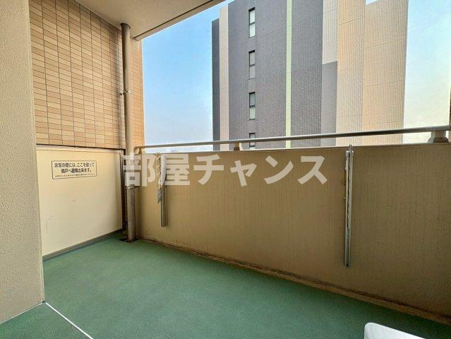 ラヴィール名駅南のバルコニー
