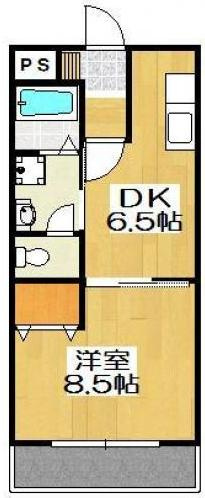 クラウンⅡ津福の間取り