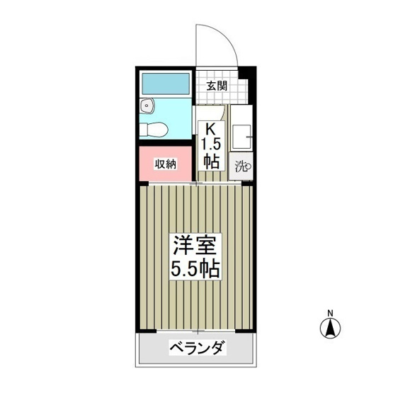 【間取り】 | シャトール田口戸塚Ⅰ