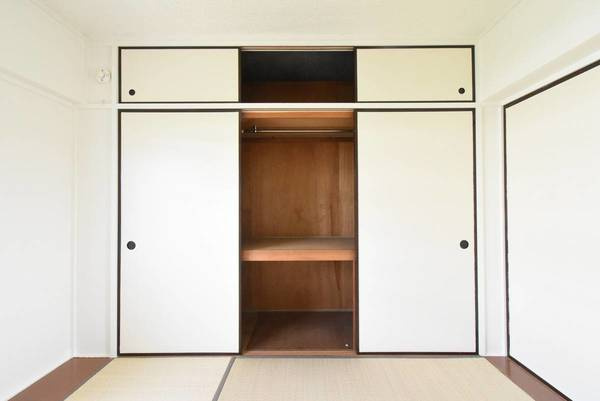 ビレッジハウス足利福居1号棟の収納|ビレッジハウスの同一物件・同一タイプの間取りの写真です