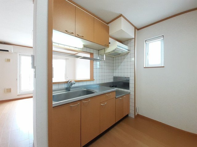 エスペランス・Ｋのキッチン|コンパクトなキッチンで掃除もラクラク