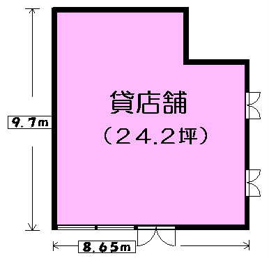 ドミール中延の間取り