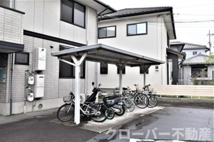 やすらぎの家 B棟のその他共用部分|駐輪場