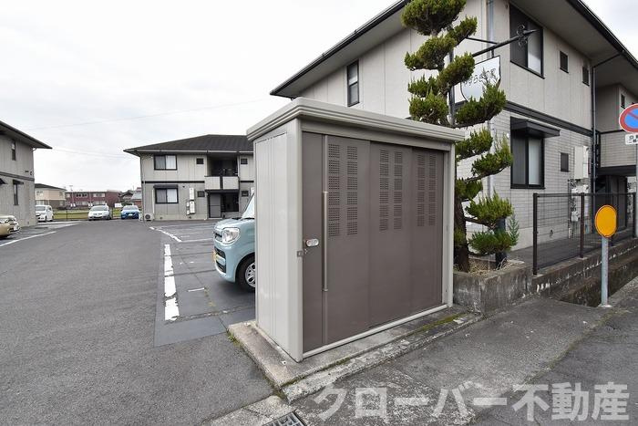 やすらぎの家 B棟のその他共用部分|ゴミ置き場