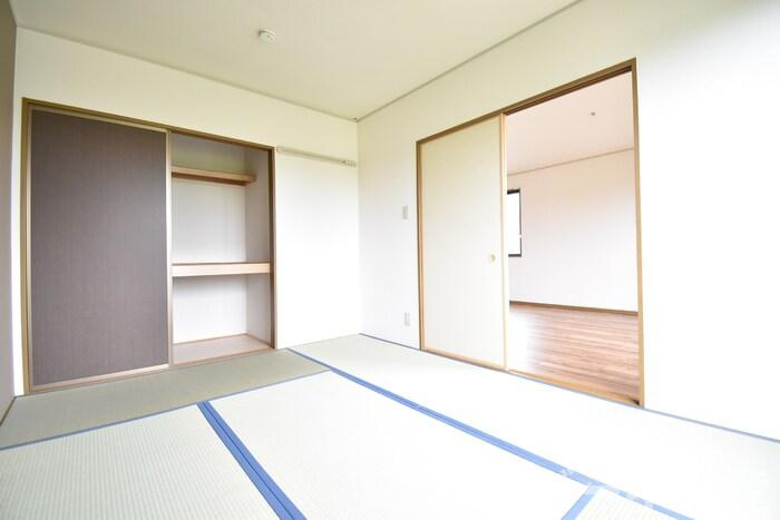 やすらぎの家 B棟の内装|和室６帖