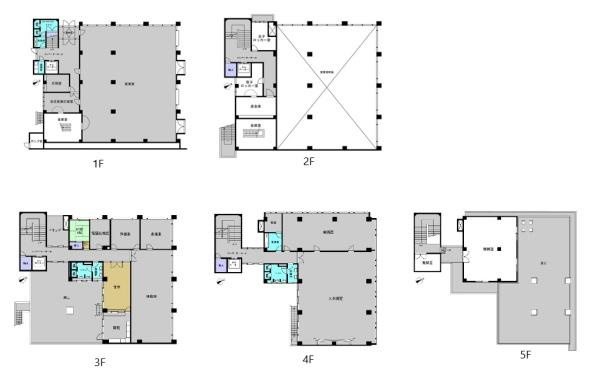 田辺市下屋敷町　ビルの間取り