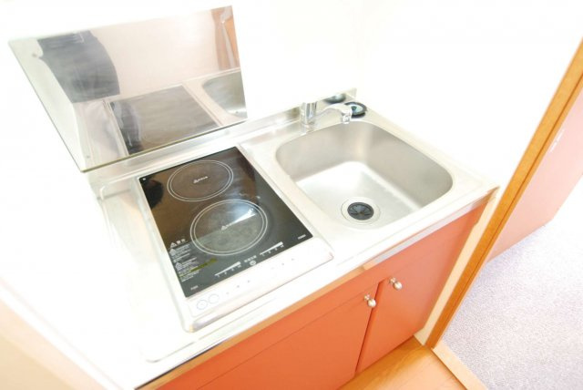 レオパレス弘法のキッチン|同タイプ写真の為、現況優先致します。