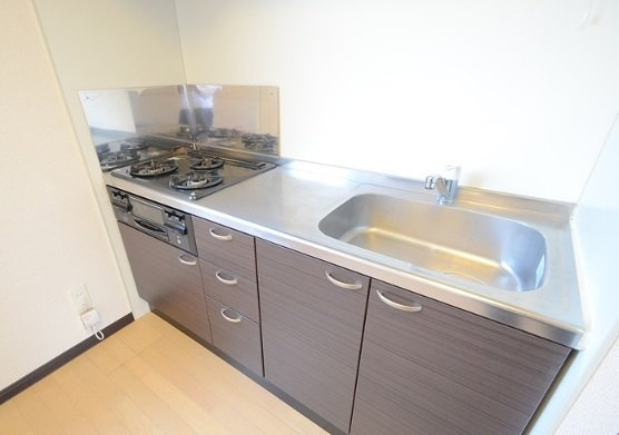 レオネクストアスパイアのキッチン|きれいなキッチンです