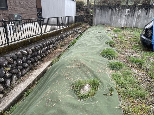 中津川市落合字田中 　土地の外観