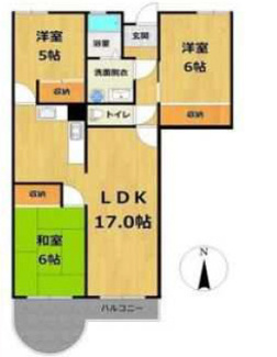 【間取り】 | 阪急上牧ドリームマンション