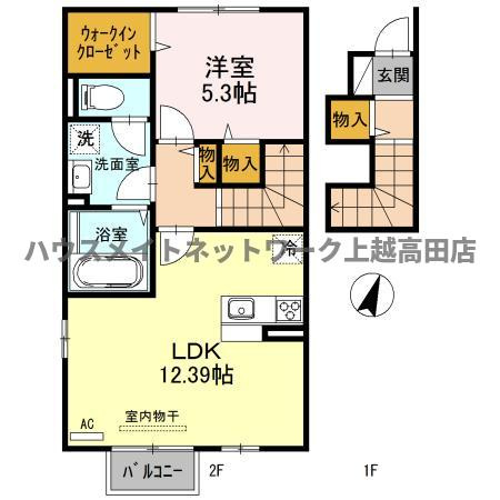 ＫＤ-Ⅰの間取り|間取図