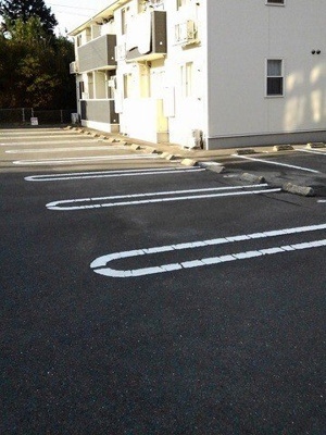 【駐車場】 | モン　アンテリユール一本松Ａ