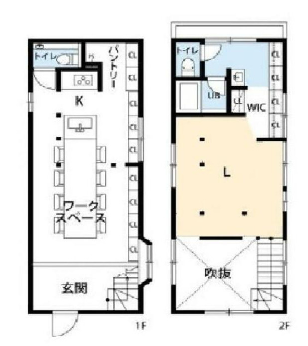 原４丁目　売店舗戸建ての間取り