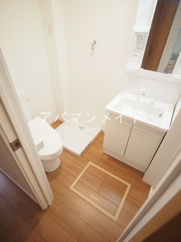 【設備】 | ダイヤモンドヒルズ横浜矢部町 | 洗面所に洗濯機置場があります