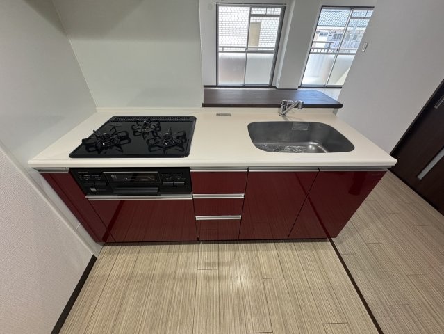 ヒラノマンションのキッチン