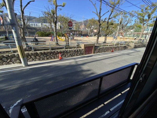 田中町３丁目貸家のバルコニー