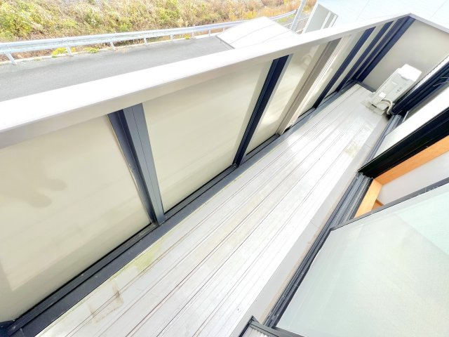 ハイムフローラのバルコニー