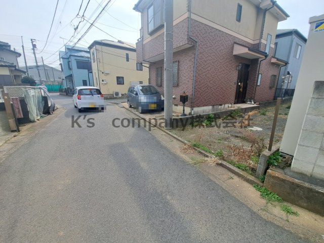 ◎茅ヶ崎市萩園　売地の前面道路含む現地写真|前面道路の様子です◇