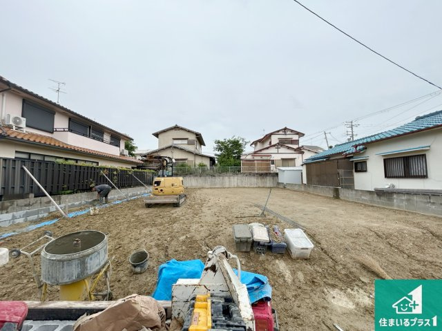 堺市西区堀上緑町　第2期　新築一戸建ての外観|現在の進捗状況です！順調に作業進行中、完成が待ち遠しいです！詳細の間取り等、お気軽にお問い合わせください！