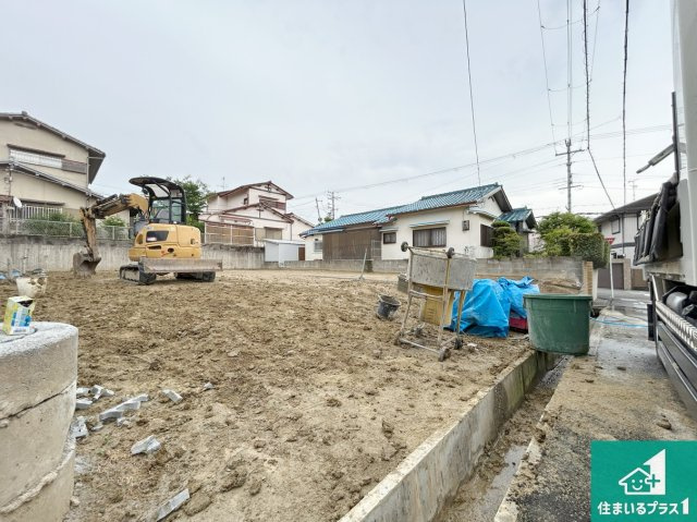 堺市西区堀上緑町　第2期　新築一戸建ての外観|現在の進捗状況です！順調に作業進行中、完成が待ち遠しいです！詳細の間取り等、お気軽にお問い合わせください！