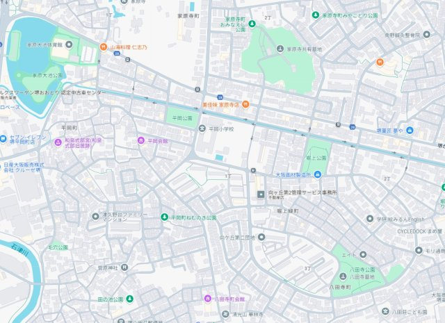 堺市西区堀上緑町　第2期　新築一戸建ての地図